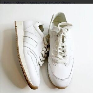 🆕 Able Local+Global Classic Leather Low Sneakers Lace Up Size 5.5